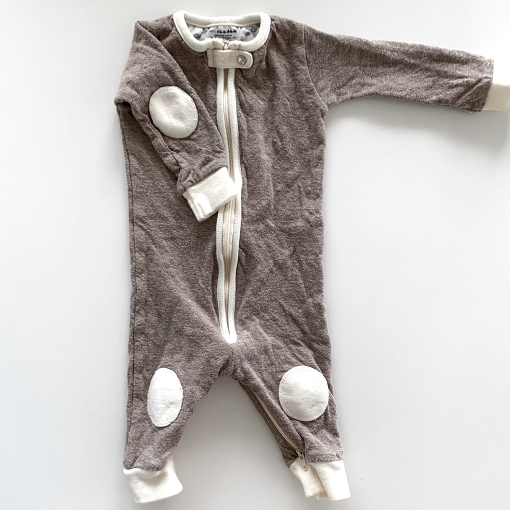 Baby Deedee Sleepsie zip pajamas 3-6m